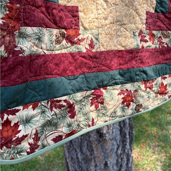 Quilted Hmadmade Colorful Patchwork Jacket/Duster - Picture 6 of 13